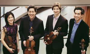 The Ying Quartet performing at Bowdoin Music Festival