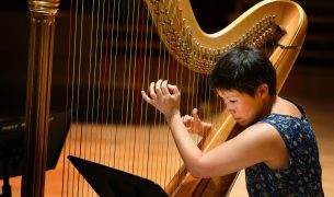 Harpist June Han