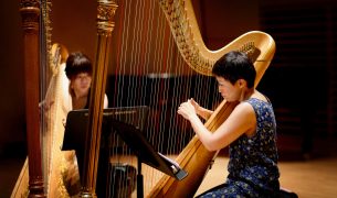 Harpist June Han