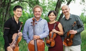 Photo of the Takacs Quartet